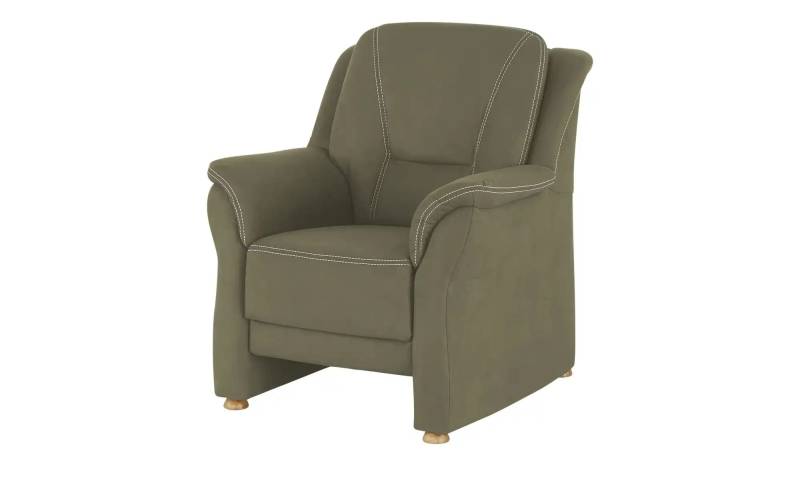 Kollektion Kraft Wilma  Sessel ¦ grün ¦ Maße (cm): B: 90 H: 100 T: 97.0 Polstermöbel > Sessel > Fernsehsessel - Möbel Kraft