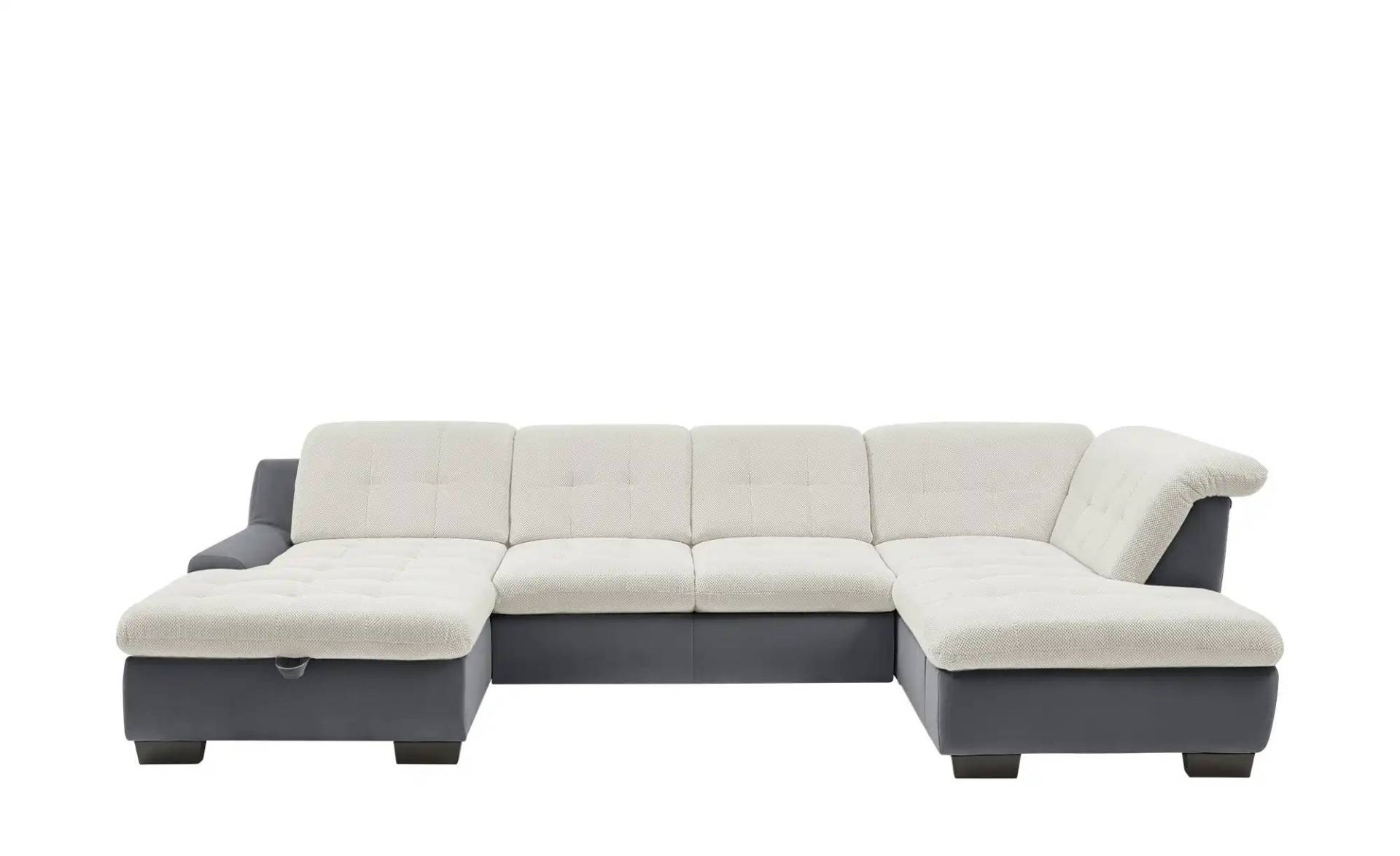 Kollektion Kraft Wohnlandschaft  Davinci ¦ creme ¦ Maße (cm): B: 346 H: 104 T: 195.0 Polstermöbel > Sofas > Schlafsofas - Möbel Kraft