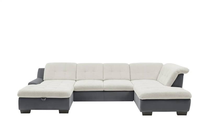 Kollektion Kraft Wohnlandschaft  Davinci ¦ creme ¦ Maße (cm): B: 346 H: 104 T: 195.0 Polstermöbel > Sofas > Schlafsofas - Möbel Kraft