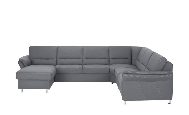 Kollektion Kraft Wohnlandschaft   Donald  ¦ grau ¦ Maße (cm): B: 330 H: 89 T: 262.0 Polstermöbel > Sofas > Wohnlandschaften - Möbel Kraft