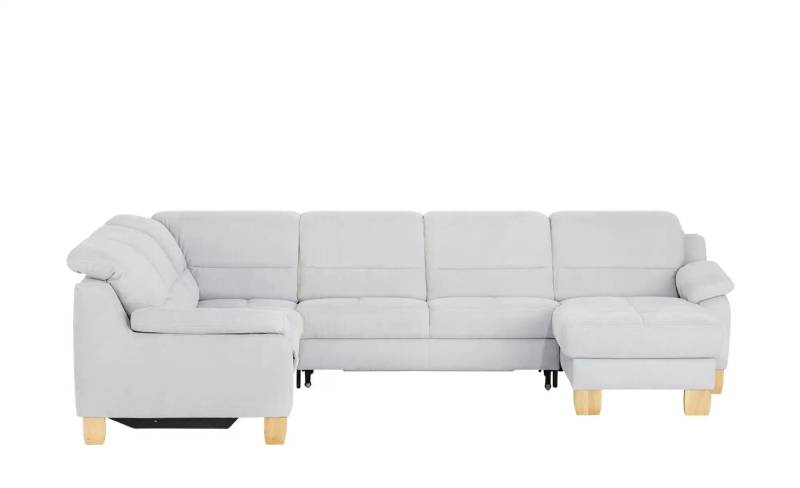 Kollektion Kraft Wohnlandschaft aus Mikrofaser Hanna ¦ grau ¦ Maße (cm): B: 322 H: 84 T: 264.0 Polstermöbel > Sofas > Schlafsofas - Möbel Kraft