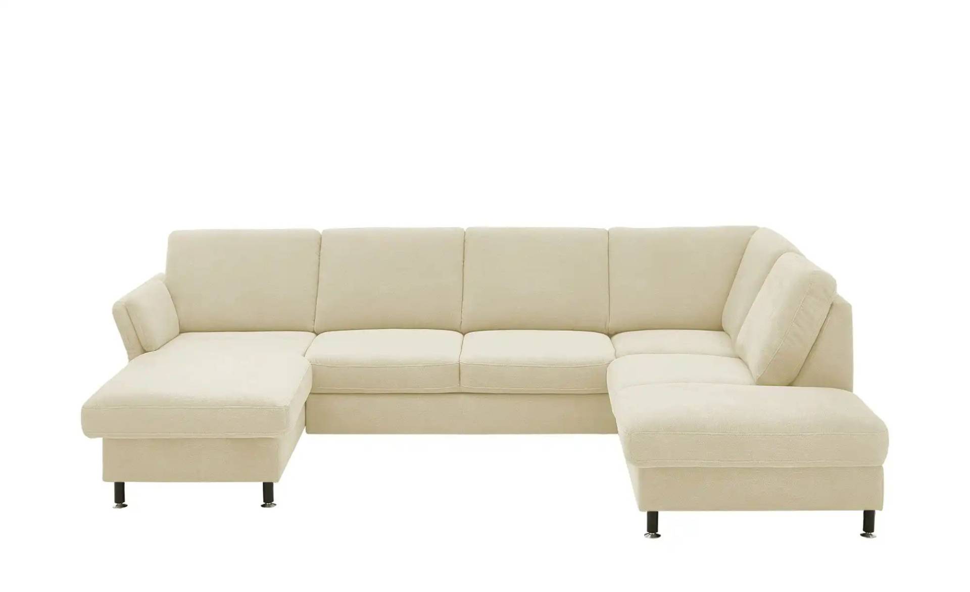 Kollektion Kraft Wohnlandschaft aus Flachgewebe Veit ¦ beige ¦ Maße (cm): B: 305 H: 90 T: 200.0 Polstermöbel > Sofas > Schlafsofas - Möbel Kraft