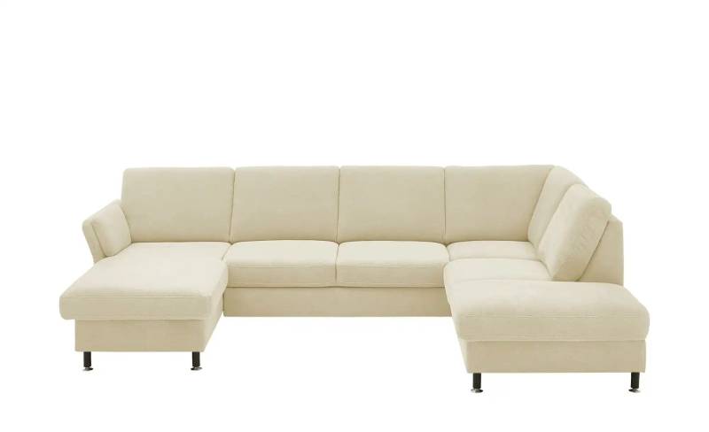 Kollektion Kraft Wohnlandschaft aus Flachgewebe Veit ¦ beige ¦ Maße (cm): B: 305 H: 90 T: 200.0 Polstermöbel > Sofas > Schlafsofas - Möbel Kraft