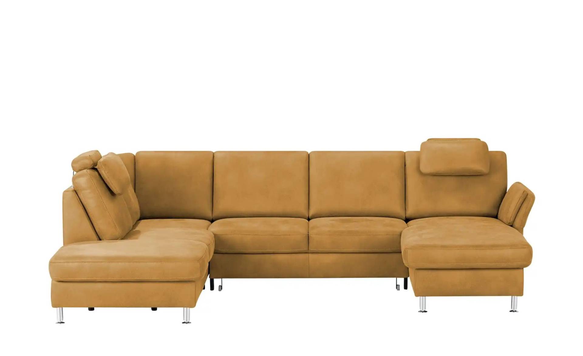 Kollektion Kraft Wohnlandschaft  Veit ¦ gelb ¦ Maße (cm): B: 305 H: 90 T: 200 Polstermöbel > Sofas > Ledersofas - Möbel Kraft