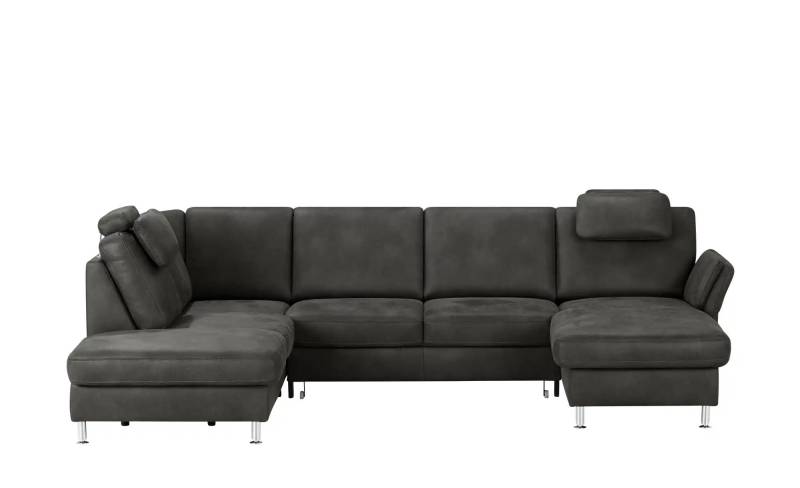Kollektion Kraft Wohnlandschaft  Veit ¦ grau ¦ Maße (cm): B: 305 H: 90 T: 200.0 Polstermöbel > Sofas > Ledersofas - Möbel Kraft