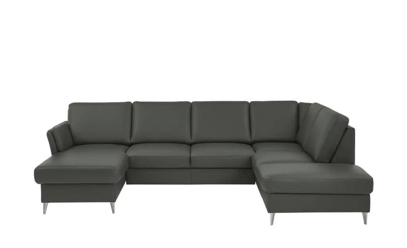 Kollektion Kraft Wohnlandschaft  Veit ¦ grau ¦ Maße (cm): B: 305 H: 90 T: 200.0 Polstermöbel > Sofas > Ledersofas - Möbel Kraft
