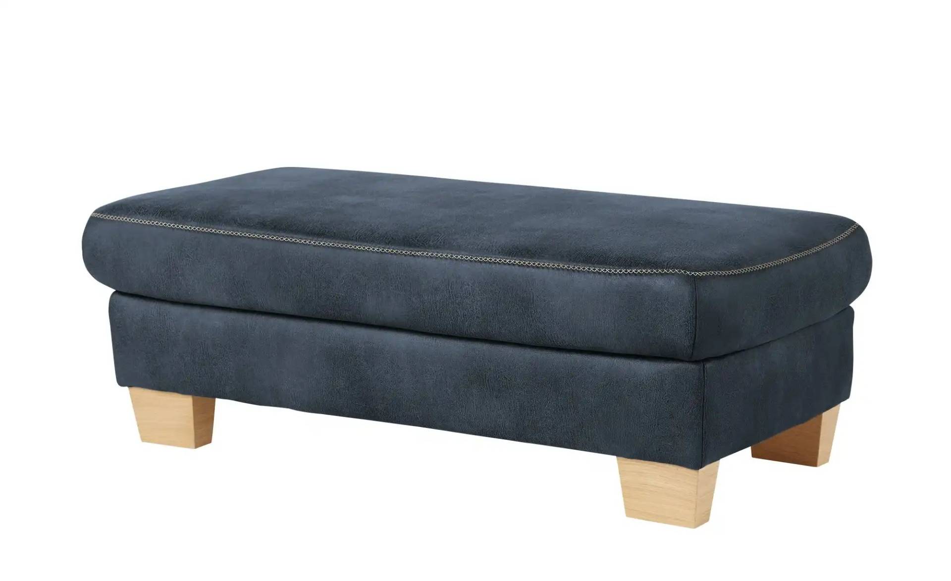 Kollektion Kraft XXL - Hocker  Beata ¦ blau ¦ Maße (cm): B: 130 H: 45 T: 65 Polstermöbel > Hocker - Möbel Kraft