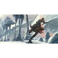 Komar Fototapete Star Wars RMQ Hoth Battle Ground Star Wars multicolor B/H: ca. 500x250 cm von Komar