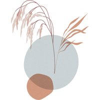 Komar Poster Bohemian Reedbeds Pflanzen B/L: ca. 50x70 cm von Komar