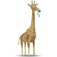 Komar Poster Cute Animal Giraffe Komar Poster Cute Animal Giraffe von Komar