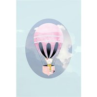 Komar Poster Happy Balloon Green Luftballons von Komar