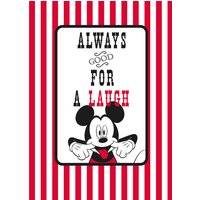 Komar Poster Mickey Mouse Laugh von Komar