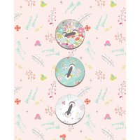 Komar Poster Minnie Mouse Buttons Disney B/L: ca. 40x50 cm von Komar