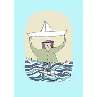 Komar Poster Paper Ship Komar Poster Paper Ship von Komar