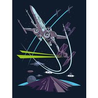 Komar Poster Star Wars Classic Vector X-Wing Star Wars B/L: ca. 30x40 cm von Komar