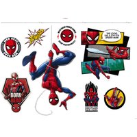 Komar Wandtattoo Spider-Man Web Head Spiderman Spider-Man Web Head B/L: ca. 100x70 cm von Komar
