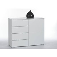 Kommode 1-trg 4 Schubladen 100cm SPICE-5 von Bega Weiß hochglanz