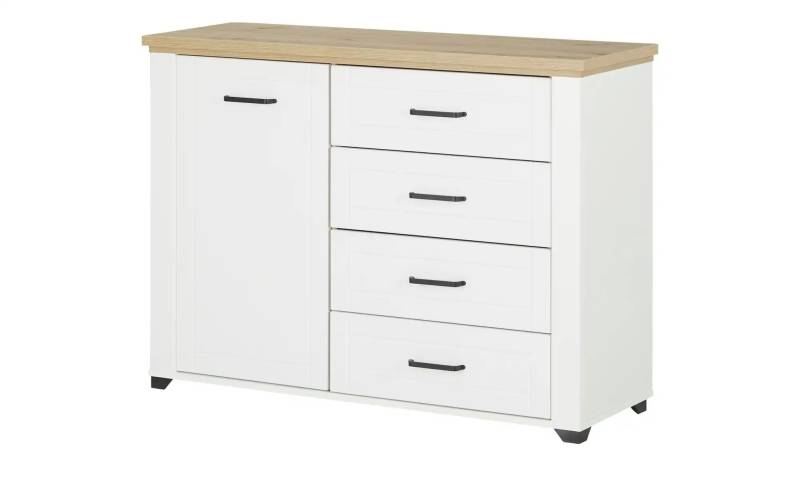 Kommode  Assenza ¦ weiß ¦ Maße (cm): B: 118 H: 85,5 T: 41.0 Kommoden & Sideboards > Kommoden - Höffner