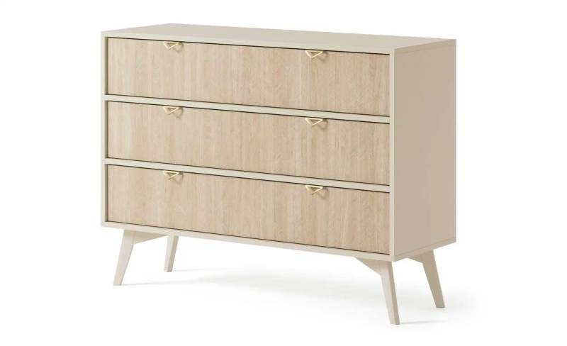Kommode  Firr ¦ beige ¦ Maße (cm): B: 106 H: 80 Kommoden & Sideboards > Kommoden - Höffner