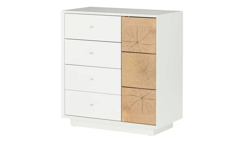 Kommode  Jalmicco ¦ weiß ¦ Maße (cm): B: 76 H: 83 T: 40.0 Kommoden & Sideboards > Kommoden - Höffner