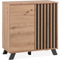 Kommode MEDAN 01D von Finori Artisan Oak / Anthrazit