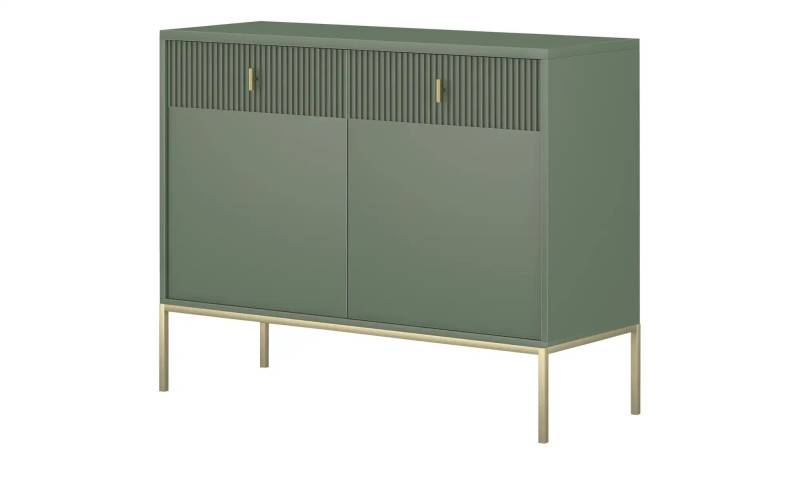 Kommode  Maglione ¦ grün ¦ Maße (cm): B: 104,2 H: 82,6 T: 39.0 Kommoden & Sideboards > Kommoden - Höffner