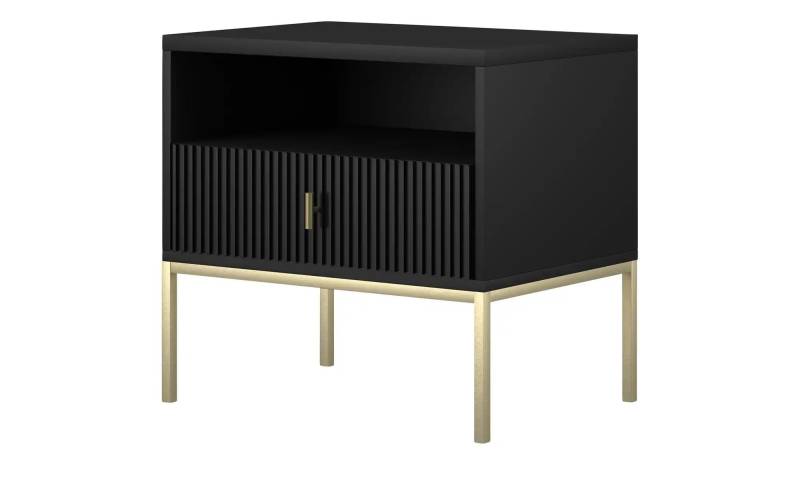 Kommode  Maglione ¦ schwarz ¦ Maße (cm): B: 54 H: 52 T: 39.0 Kommoden & Sideboards > Kommoden - Höffner
