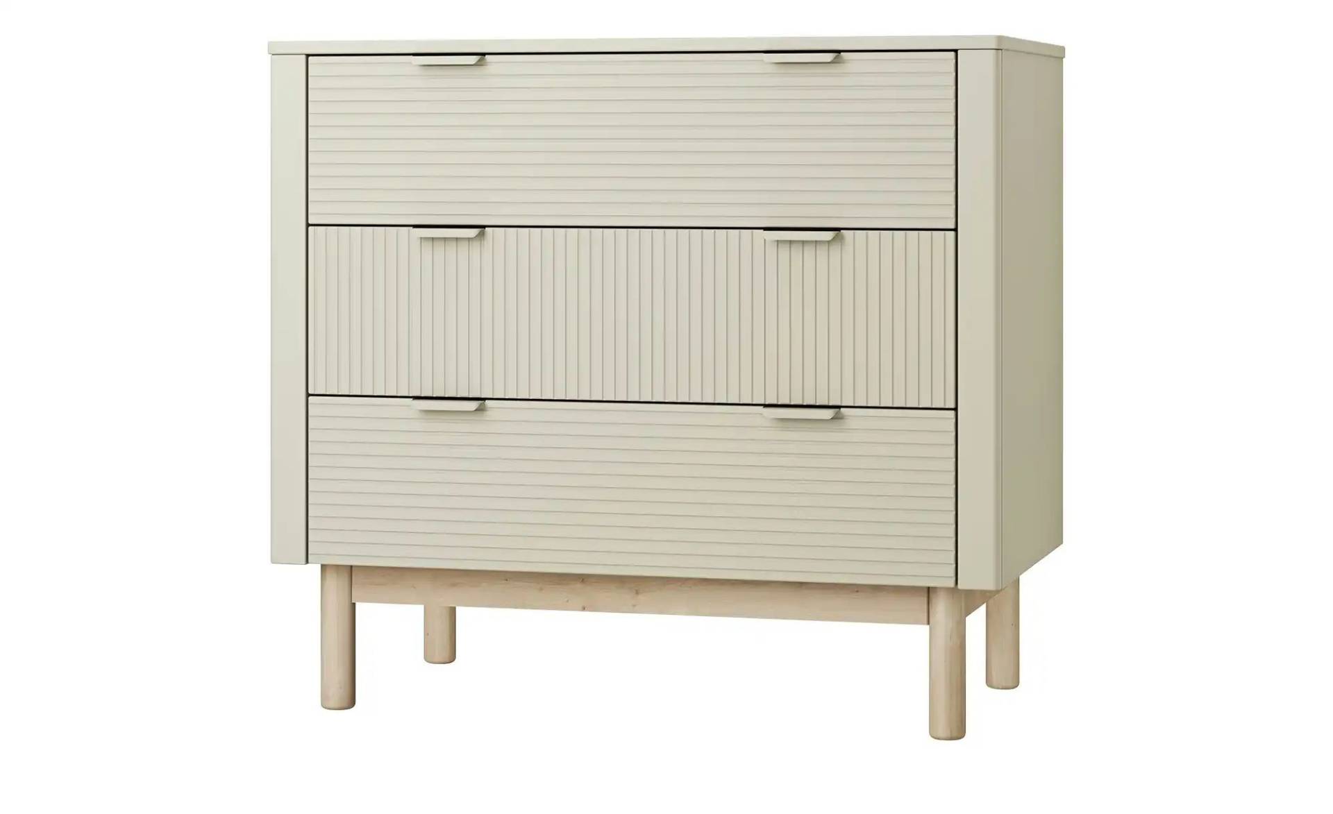 Kommode  Miloo ¦ beige ¦ Maße (cm): B: 52,4 H: 90,4 Baby > Babymöbel > Wickelkommoden - Möbel Kraft