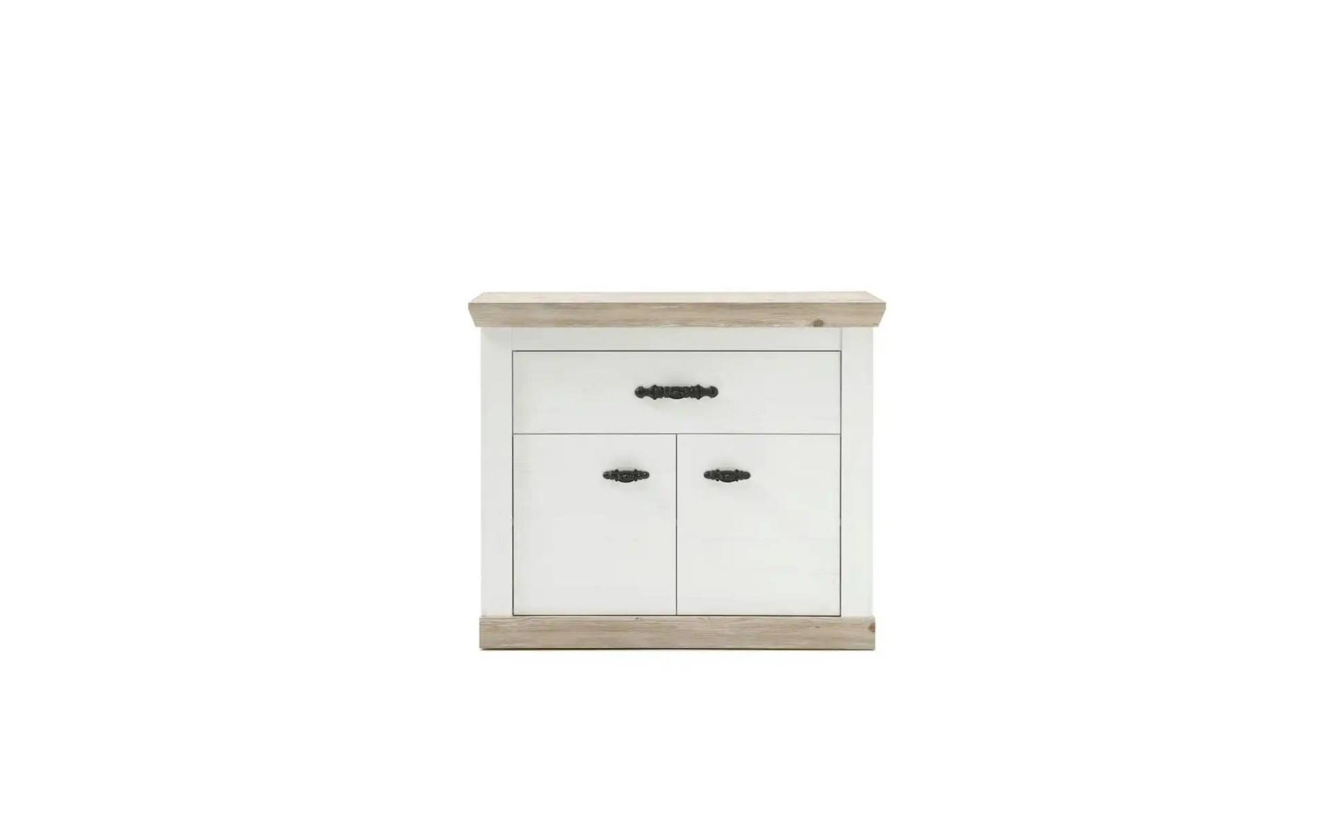Kommode  Roble ¦ weiß ¦ Maße (cm): B: 107 H: 45 T: 45.0 Schränke > Buffets - Höffner