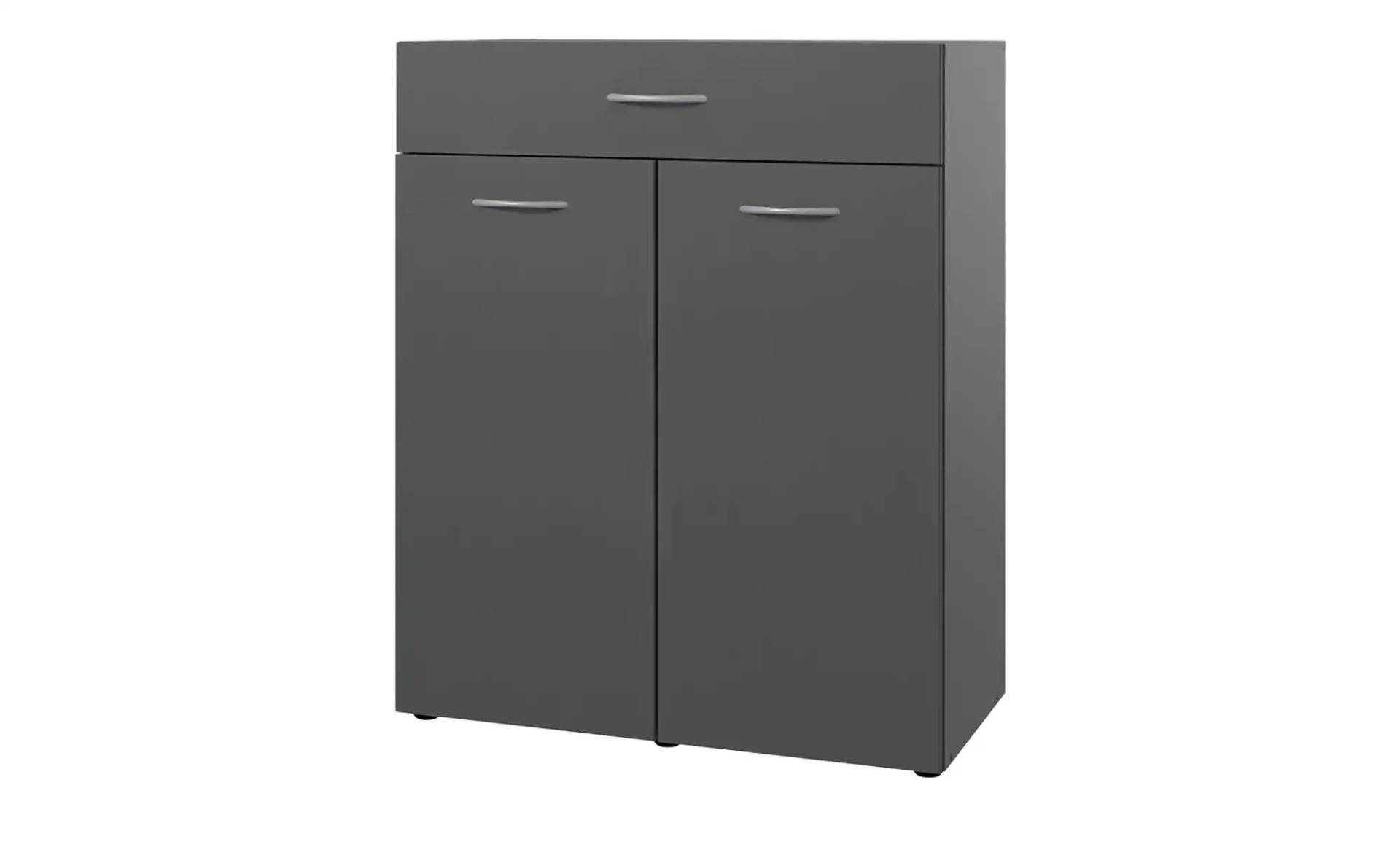 Kommode mit Wäschebox  Multiraumkonzept ¦ grau ¦ Maße (cm): B: 80 H: 98 T: 40.0 Kommoden & Sideboards > Kommoden - Höffner