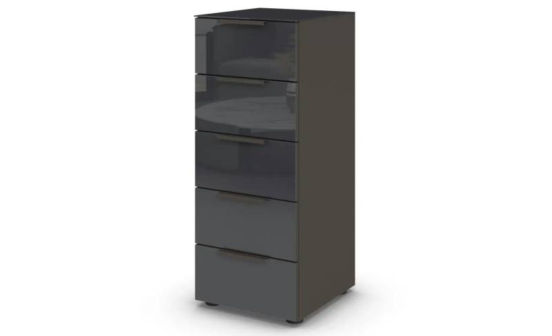 Kommode  Flipp ¦ schwarz ¦ Maße (cm): B: 40 H: 99 Kommoden & Sideboards > Kommoden - Höffner