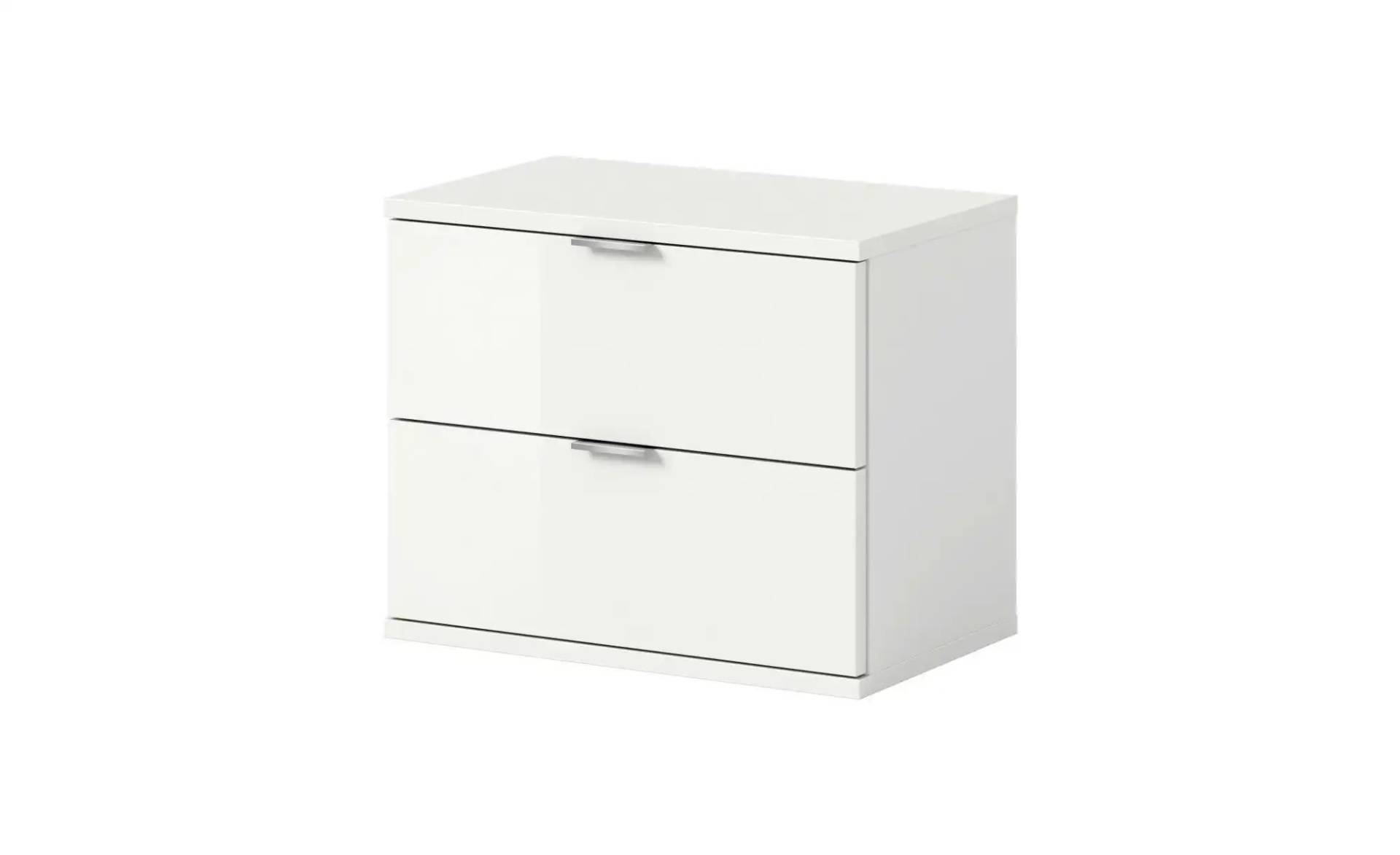 Kommode   ¦ weiß ¦ Maße (cm): B: 52 H: 42 Kommoden & Sideboards > Kommoden - Möbel Kraft