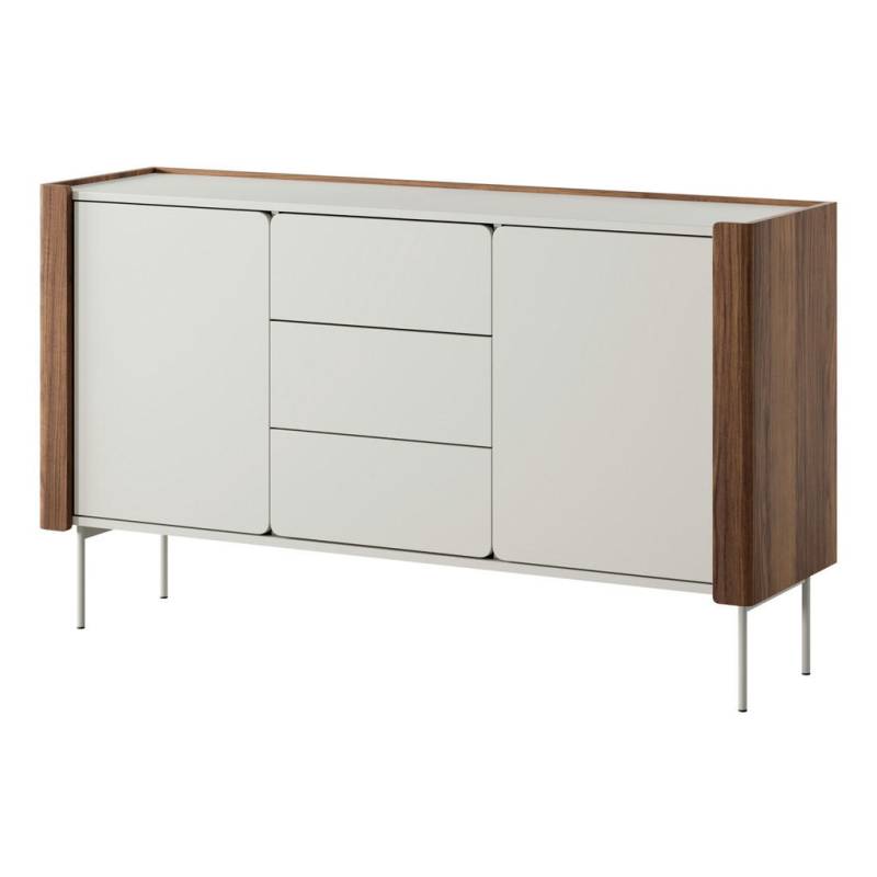Komodee SIDEBOARD Schwarz, Eiche