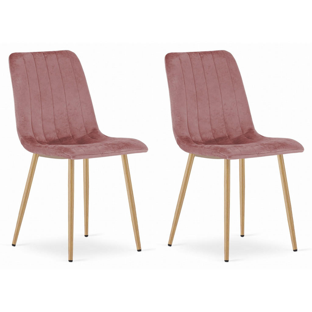 Komodee Stuhl, Rosa, Textil, 56x84x62 cm, Esszimmer, Stühle, Esszimmerstühle, Vierfußstühle Komodee Stuhl, Rosa, Textil, 56x84x62 cm, Esszimmer, Stühle, Esszimmerstühle, Vierfußstühle von Komodee