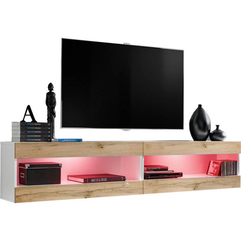 Komodee WOHNWAND Eiche Wotan, Eiche Wotan Komodee WOHNWAND Eiche Wotan, Eiche Wotan