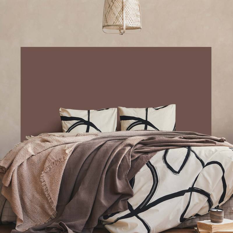 Kopfteil Bett Rostbraun