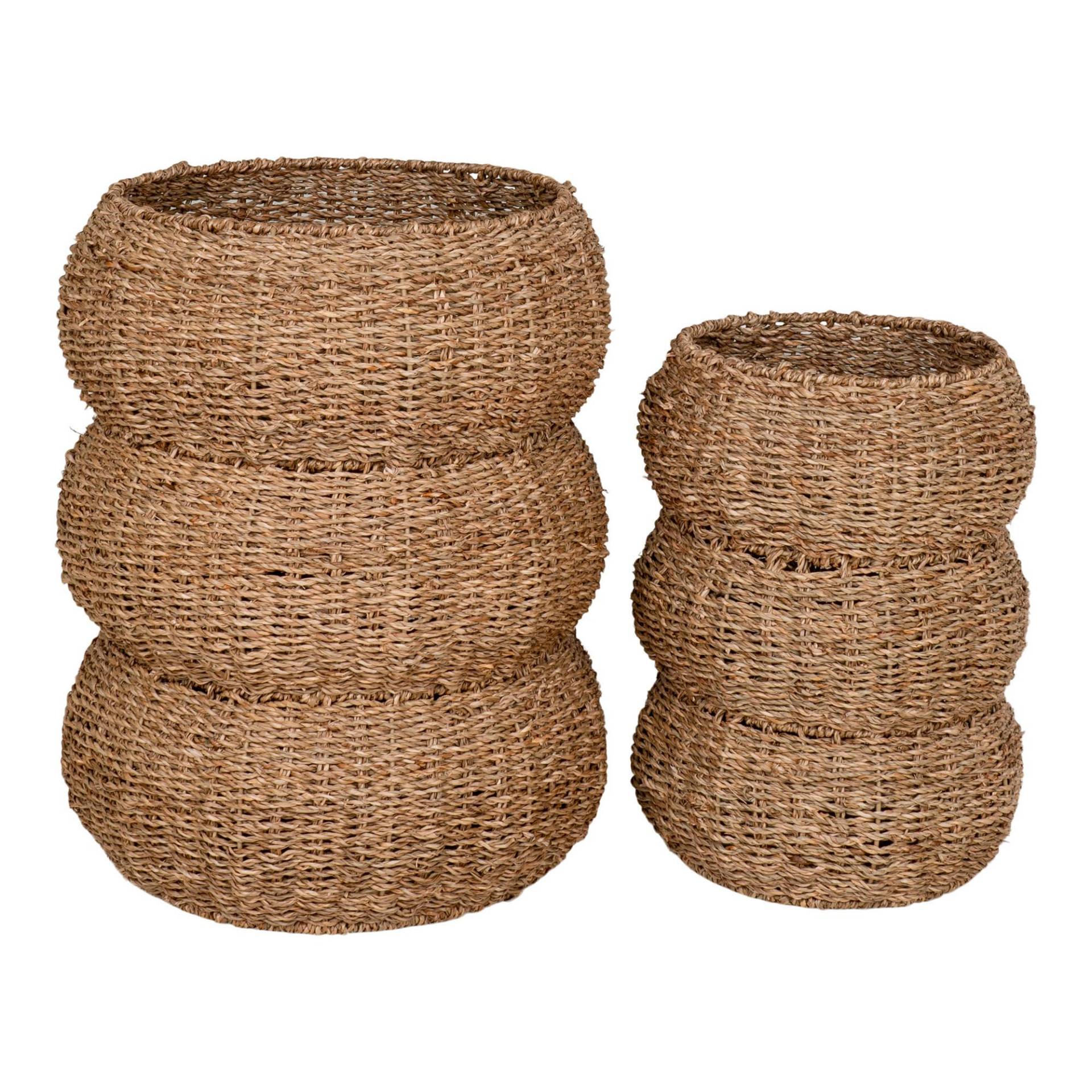 Korbset Sarbas Baskets Hellbraun, 2er Set Korbset Sarbas Baskets Hellbraun, 2er Set