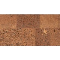 Kork-Fertigparkett mit Keramik-Lack, edelfurniert braun, Click-Verbindung, 900 x 300 x 10,5 mm (2,16 m² / Paket) von woodstore24