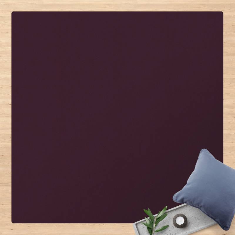 Kork-Teppich Aubergine