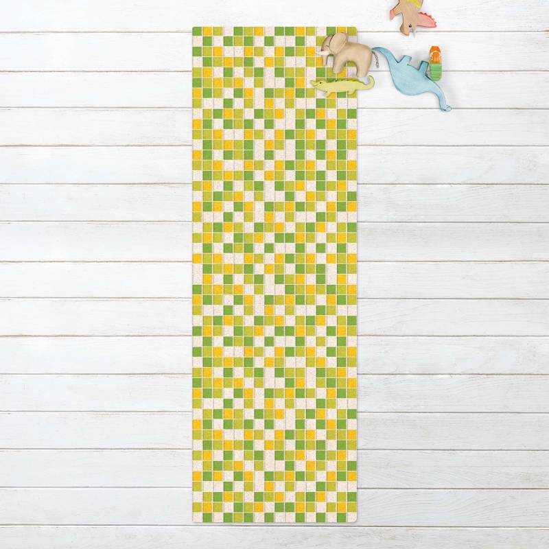 Kork-Teppich Mosaikfliesen Frühlingsset