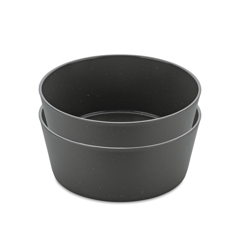 Koziol - Schale - Connect Bowl - 2er Set - Ash Grey