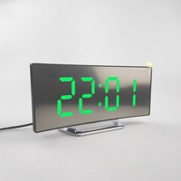 Kreative Oberfläche elektronische Uhr großen Bildschirm LED-Uhr - grün