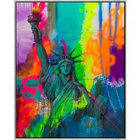 Kristin Preugschat: Bild 'Lady Liberty' (2023) (Original / Unikat), gerahmt