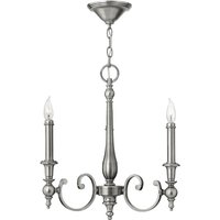 Kronleuchter CANDELA 16 Nickel 3xE14 kürzbar Lampe Kronleuchter CANDELA 16 Nickel 3xE14 kürzbar Lampe von ELSTEAD