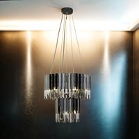 Kronleuchter Kristall G9 Schwarz Rauchgrau Kronleuchter Kristall G9 Schwarz Rauchgrau von Searchlight