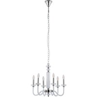 Kronleuchter verstellbar bis 1,59 m 6-flammig E14 Chrom Kronleuchter verstellbar bis 1,59 m 6-flammig E14 Chrom von Nowodvorski