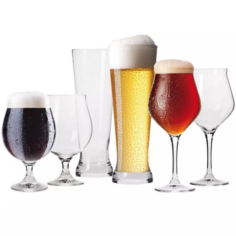 Krosno Glass BIERGLÄSER Transparent