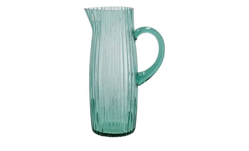 Bitz Krug  Kusintha ¦ grün ¦ Glas ¦ Maße (cm): B: 9 H: 25 Gläser & Karaffen - Möbel Kraft