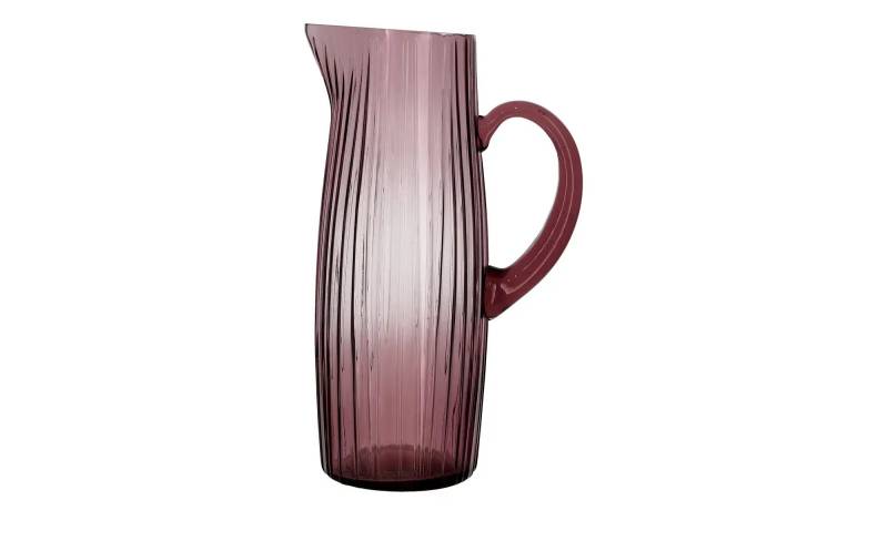 Bitz Krug  Kusintha ¦ rosa/pink ¦ Glas ¦ Maße (cm): B: 9 H: 25 Gläser & Karaffen - Möbel Kraft