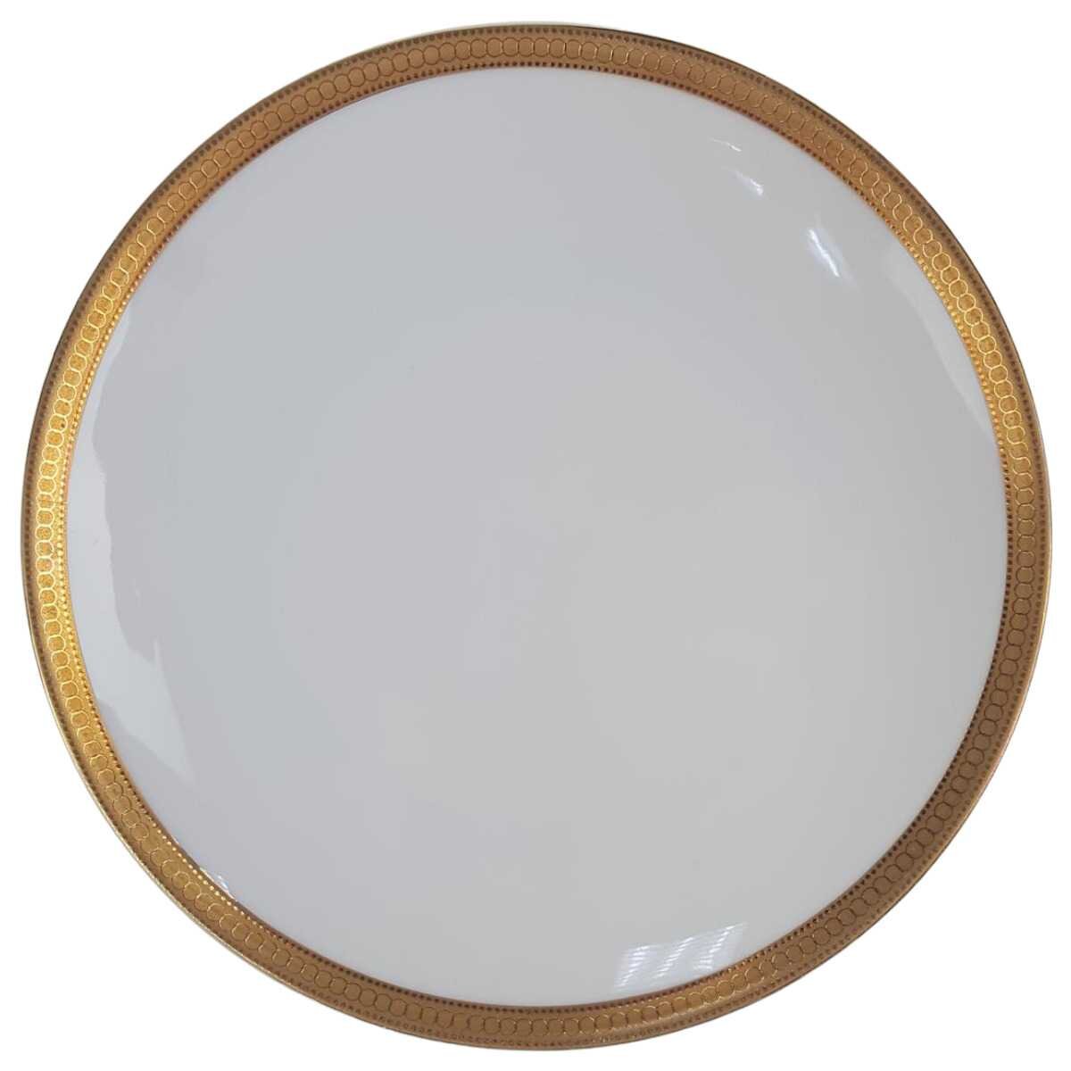 Kuchenteller Dessertteller Winterling Kirchenlamitz Goldene Bordüre 8 mm gebraucht - gut